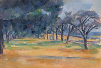 The Allee at Marines, 1898 by Paul Cézanne